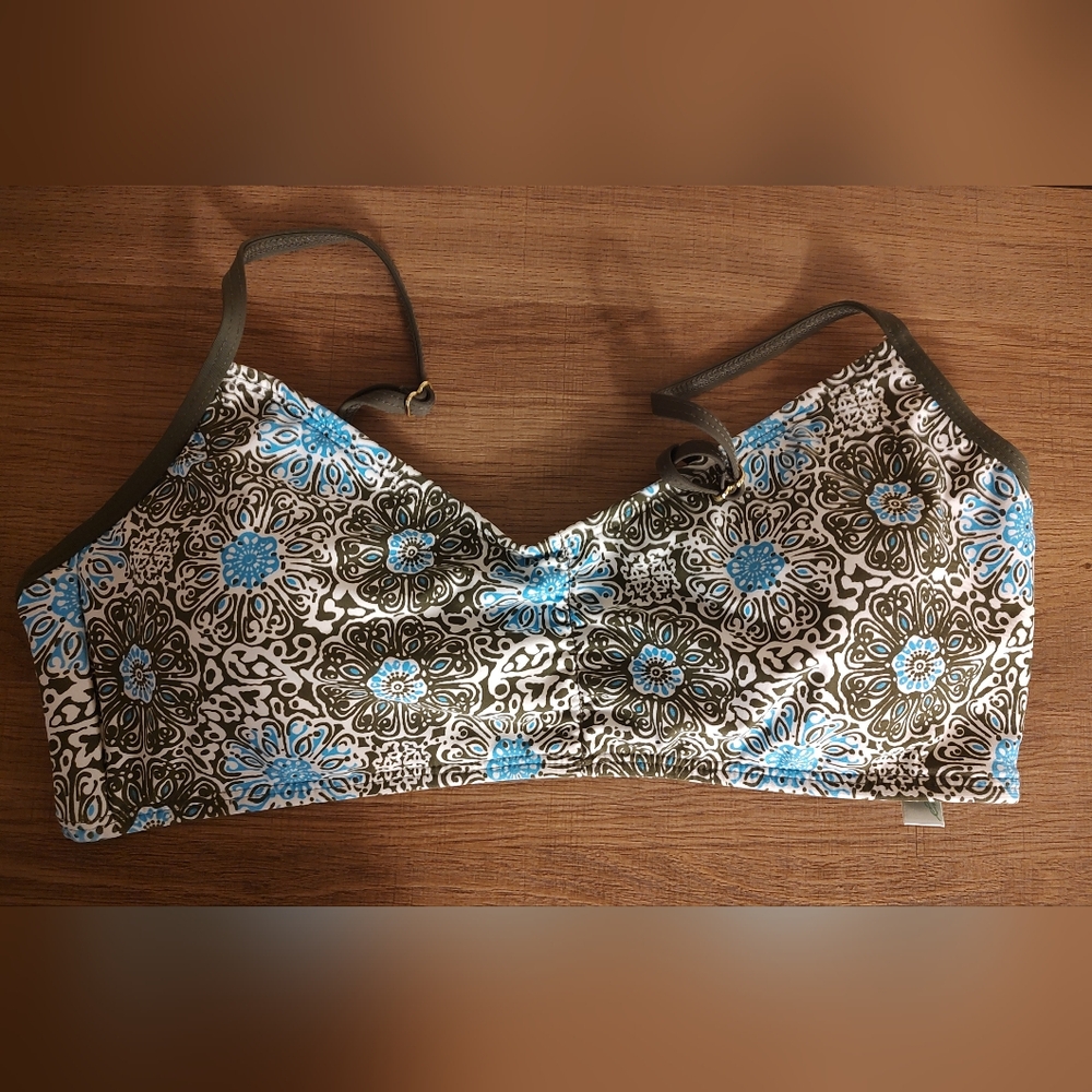 Eddie Bauer | floral bikini top